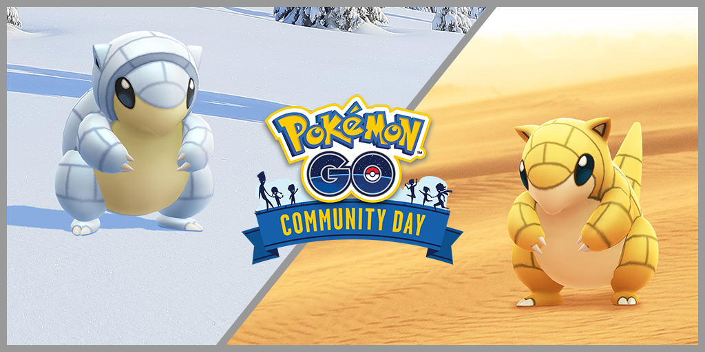Sandshrew community day