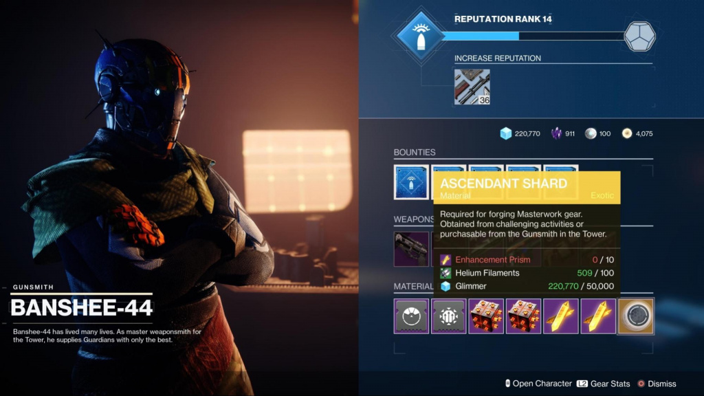 How to get Ascendant shards in Destiny 2