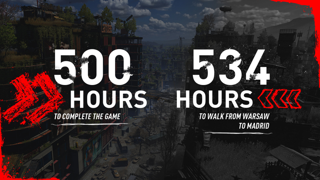 Dying Light 2 stay human how long to beat fully complete 500 hours side quests exploration