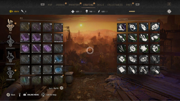 how to craft explosive arrows dying light