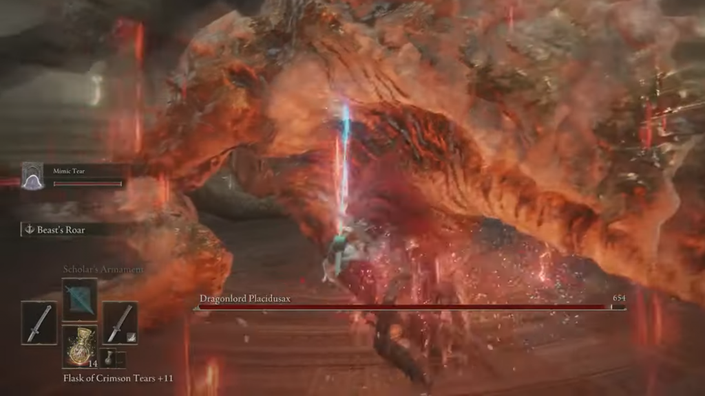 elden ring dragonlord placidusax boss guide lightning attacks area of effect