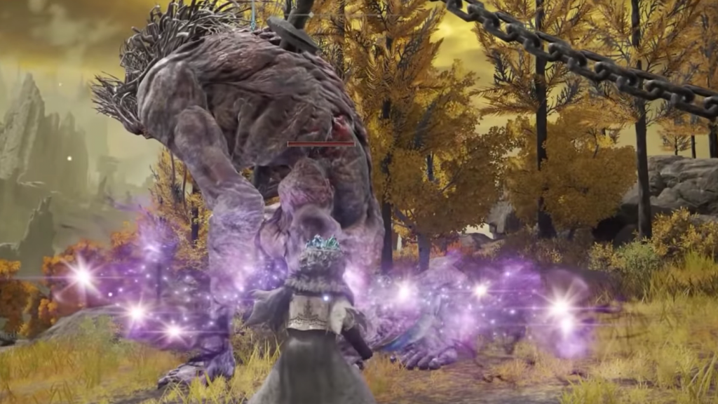 elden ring guide wing of astel weapon unique skill nebula multiple enemies large boss aoe damage