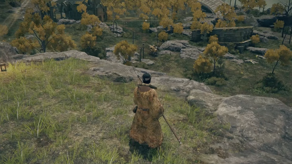 Two-hand a weapon in Elden Ring is a bit more complicated than previous FromSoftware games. (Picture: FromSoftware)