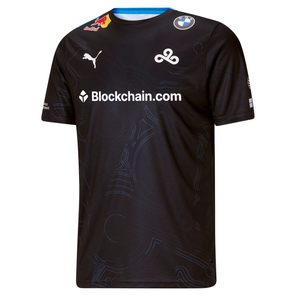 Cloud9's esports jersey will feature the Blockchain logo