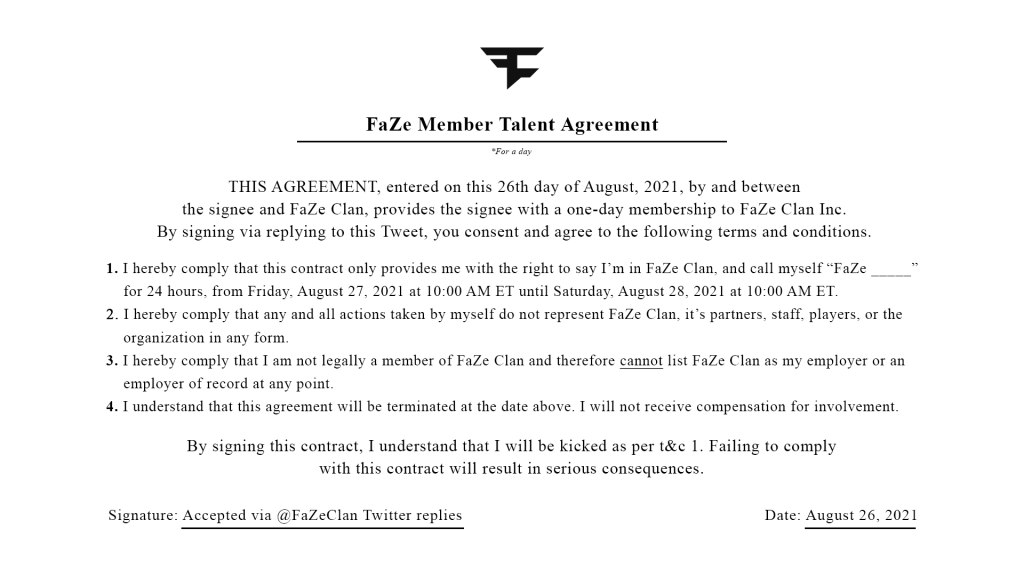 G2 CEO trolls FaZe Clan's one-day contract viral campaign: "What should be my first scam?"