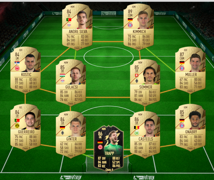 86 rated squad