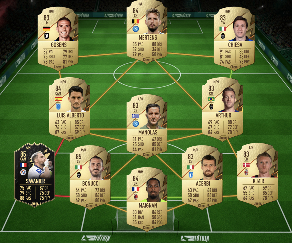 FIFA 22 Dries Mertens FUT Versus SBC Belgium solution