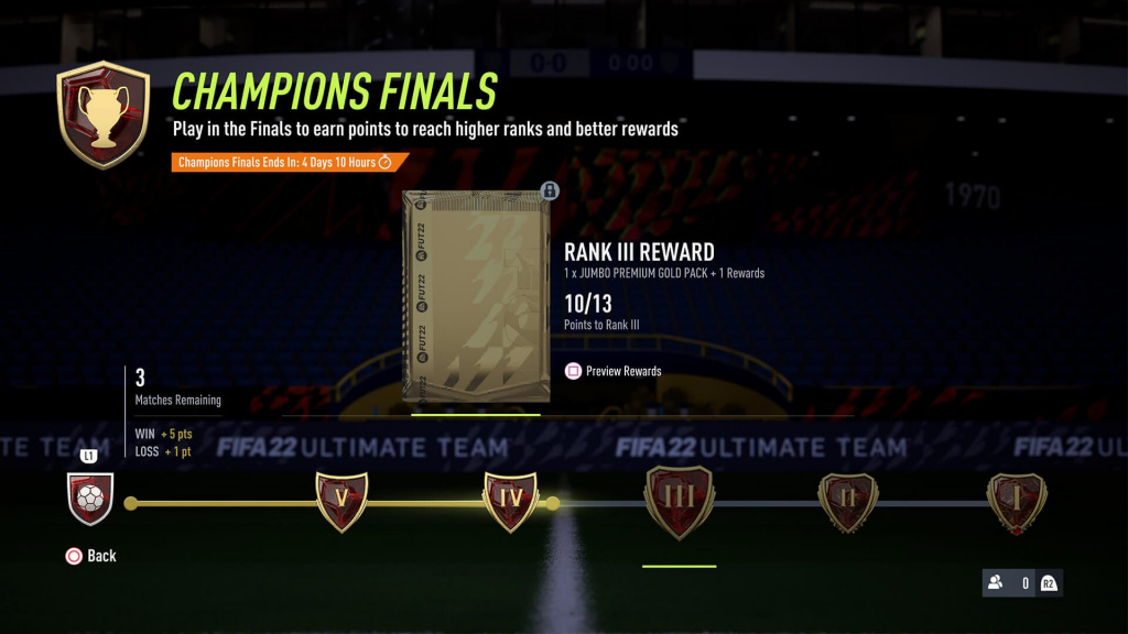 FIFA 22 FUT Champions Finals