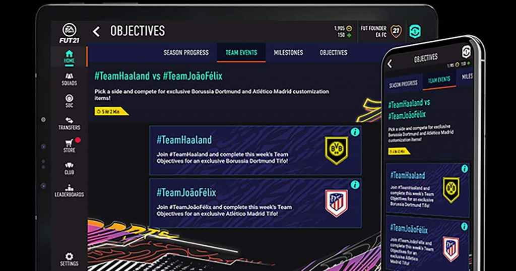 FIFA 22 Web and Companion Apps