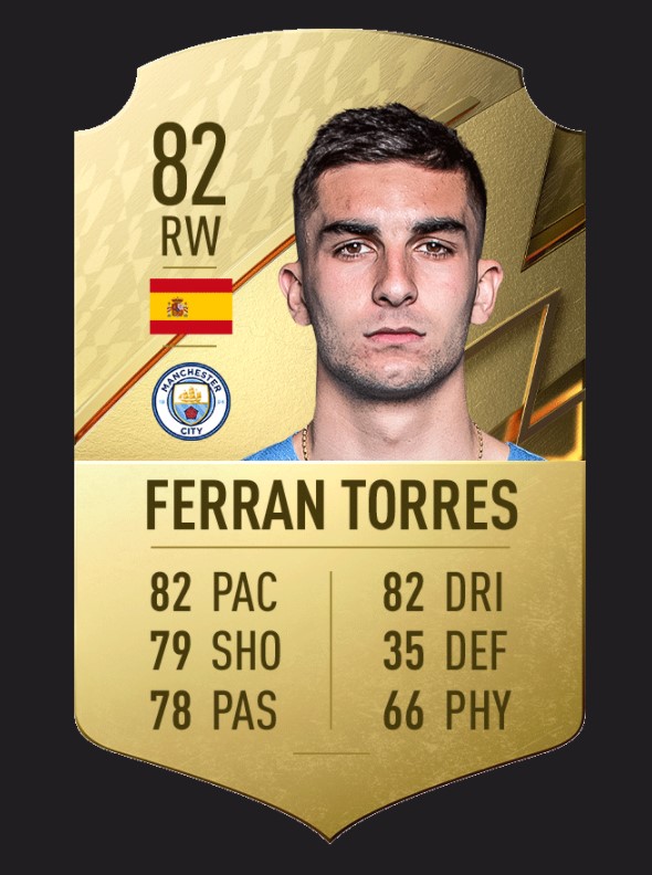 Ferran Torres FIFA 22