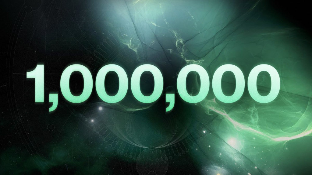 destiny 2 one million users