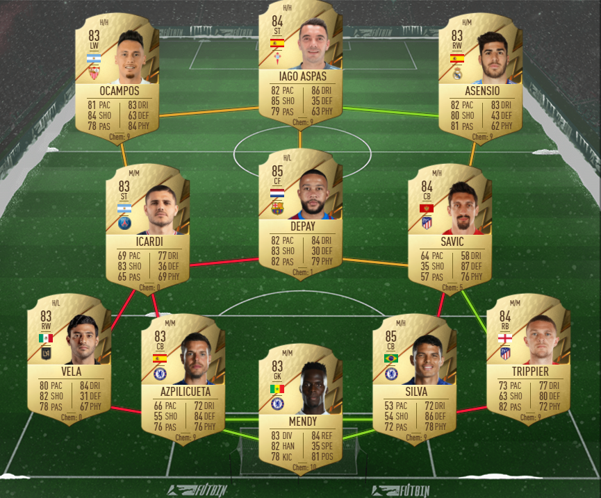 La albiceleste sbc