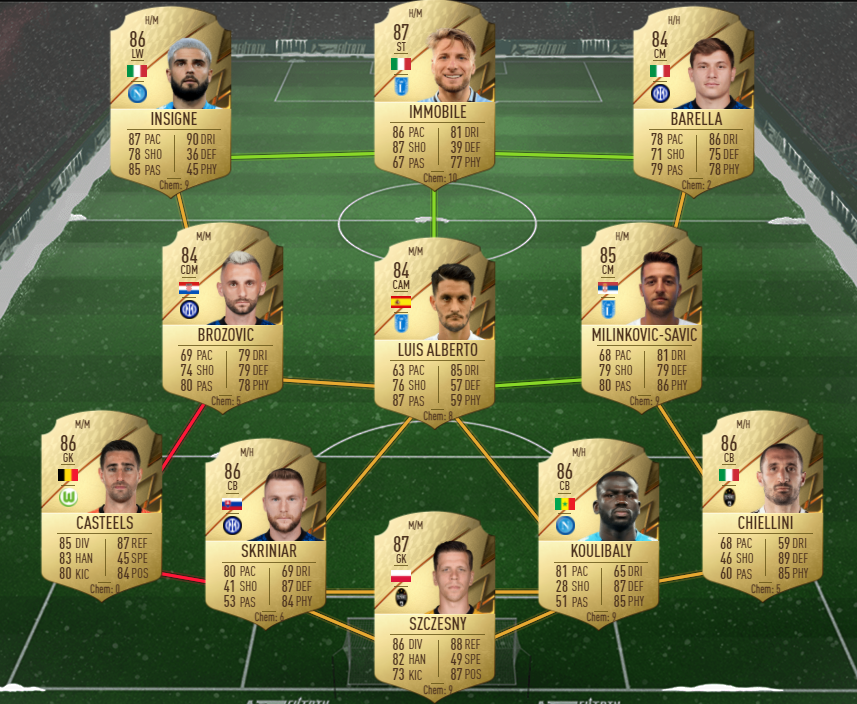 league legend sbc