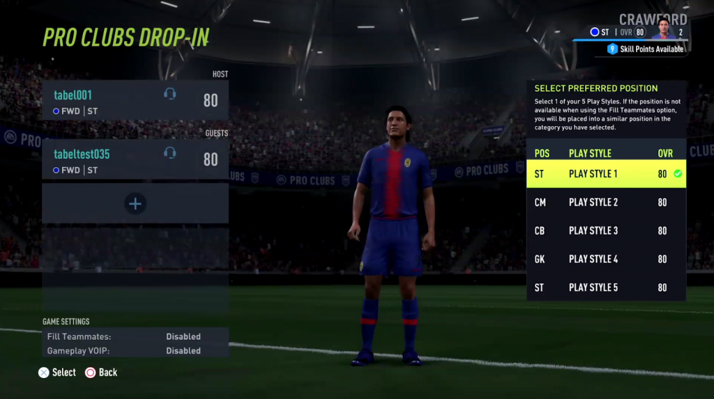 pro clubs perks