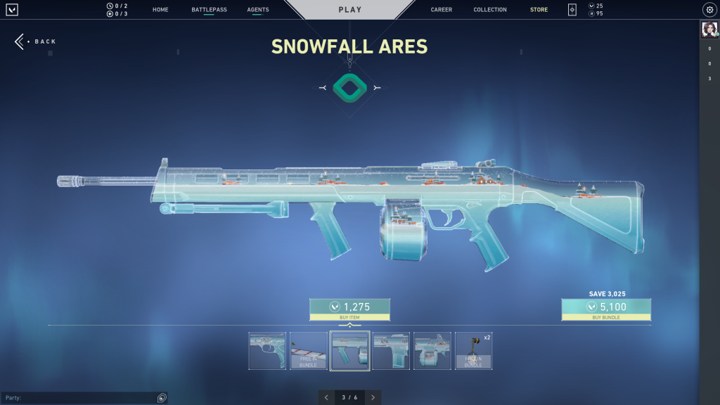 Snow skin