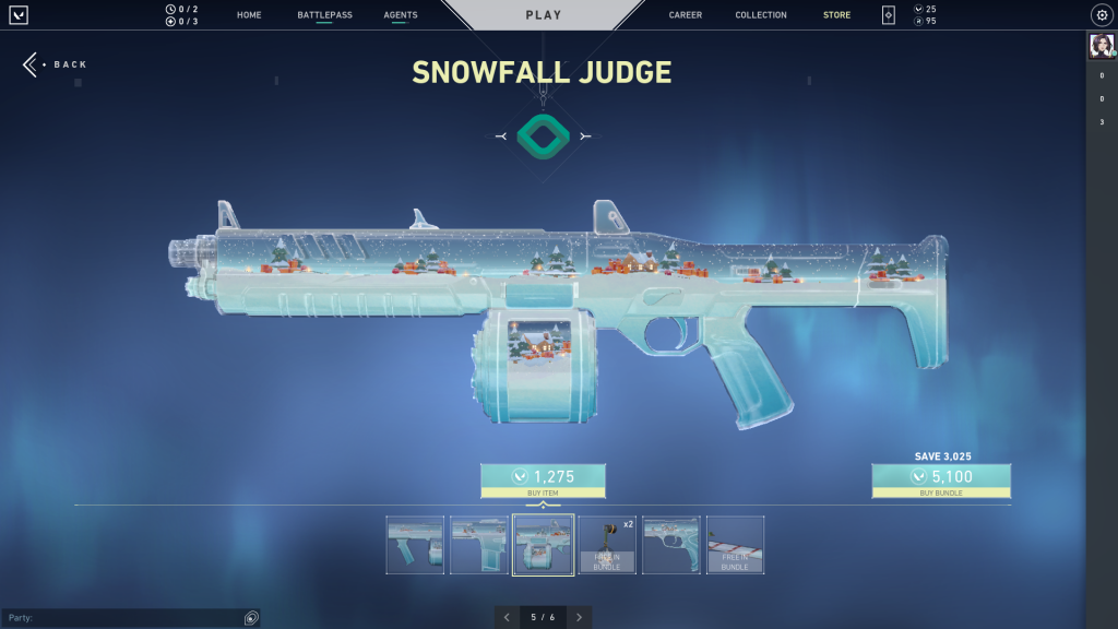 snowfall judge