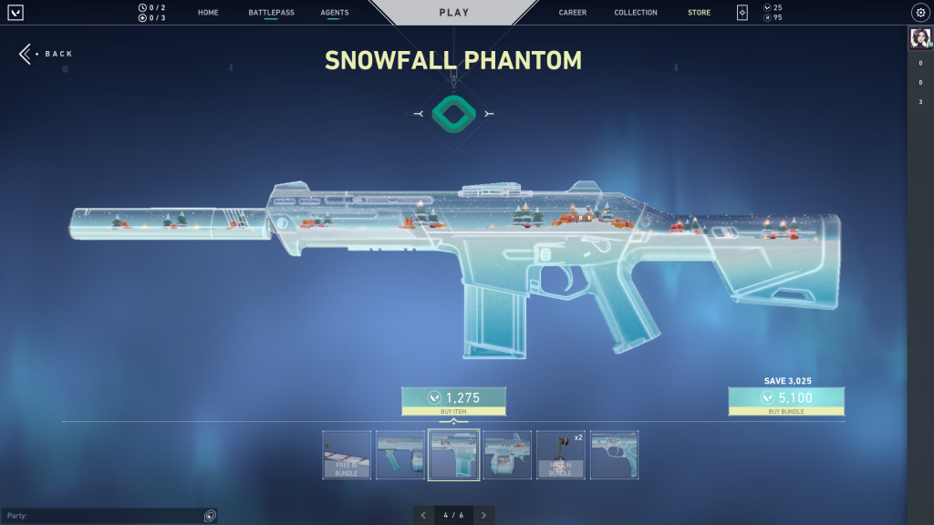 Snowfall Phantom