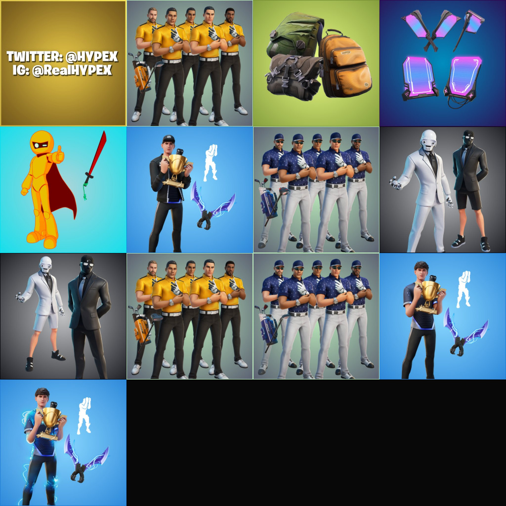 Fortnite v17.20 update leaked cosmetics bundles items wraps skins