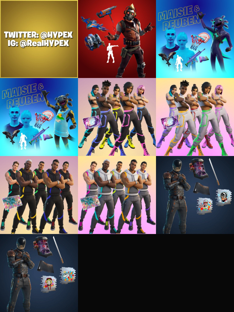 Fortnite v17.30 update leaks cosmetics bloodsport human bill bundles item shop skins