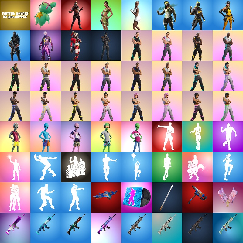 Fortnite v17.30 update leaks cosmetics bloodsport human bill bundles item shop skins