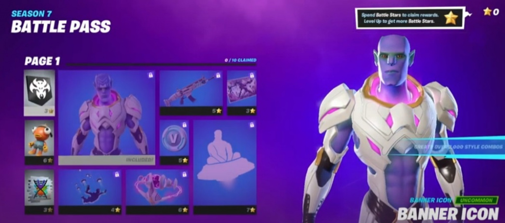 Fortnite Season 7 Battle Pass All Skins Cosmetics Trailer Price And More Ginx Esports Tv Fortnite Season 7 Battle Pass All Skins Cosmetics Trailer Price And More Ginx Esports Tv