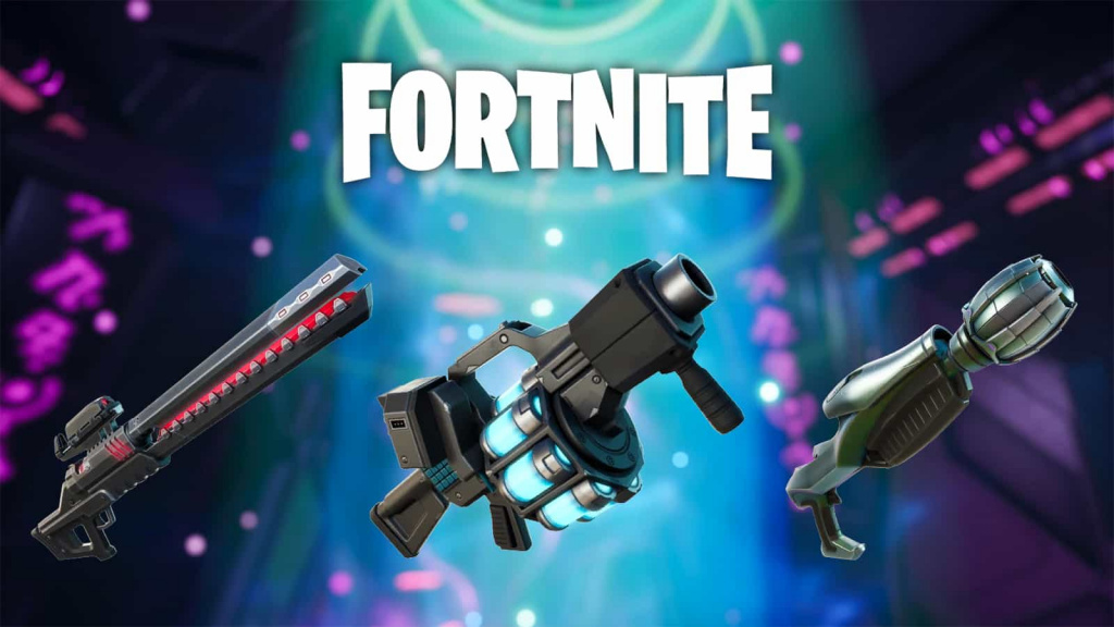 Fortnite Season 7 alien weapons