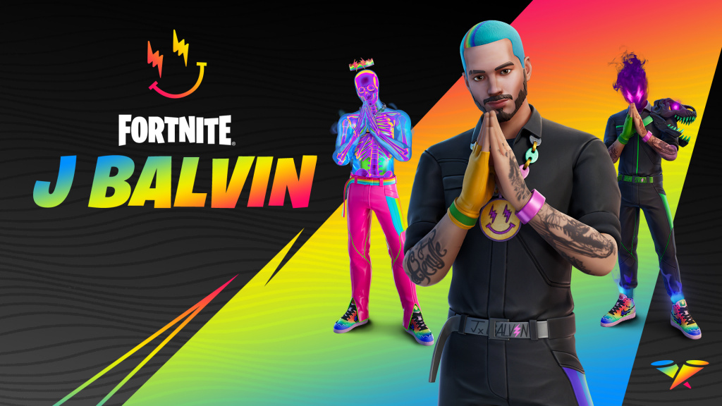 Fortnite latest collab features Colombian music star J Balvin