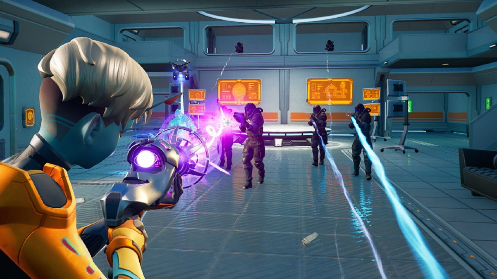 Overpowered Rail Gun and Recon Scanner removed from Fortnite