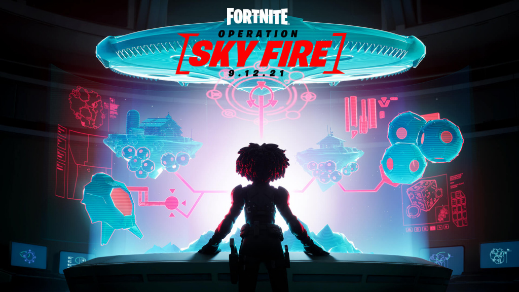 Fortnite chapter 2 season 7 live event operation sky fire how to join start date time