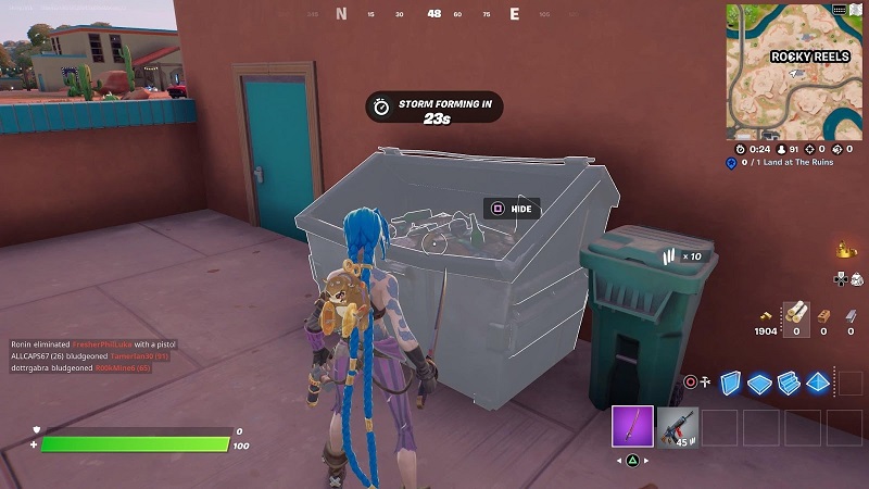 Fortnite Hiding Places how to destroy challenge