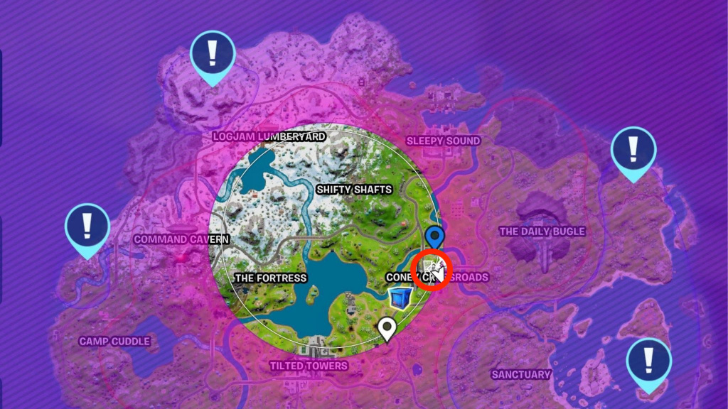 battle bus blueprint location fortnite