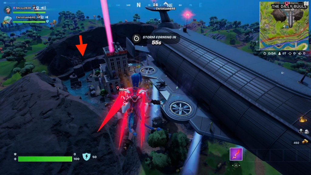 cloaked io build jammer location fortnite