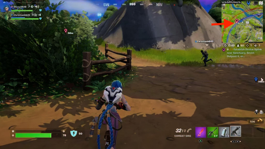 Fortnite Device Uplink location Chapter 3 Season 2