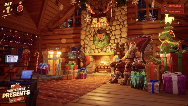 fortnite winterfest quests fortnite warm yourself at the yule log in the cozy lodge how to completefortnite warm yourself at the yule log in the cozy lodge sergeant winter