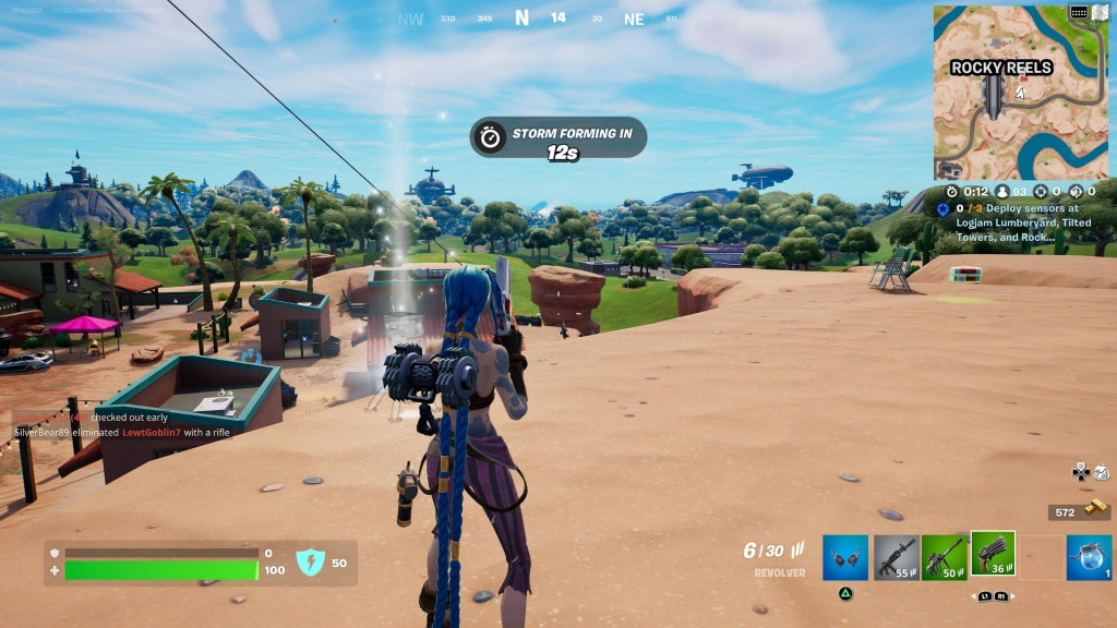 deploy sensors fortnite