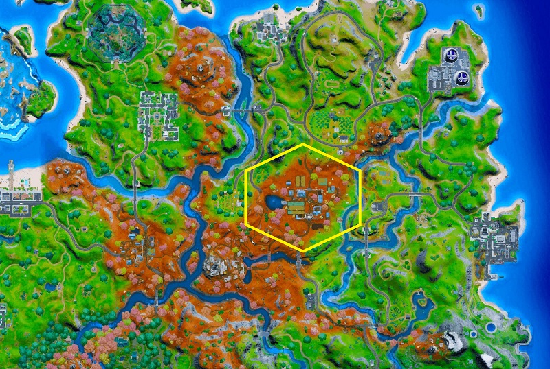 Fortnite Crop Circle locations How to place warning signs GINX