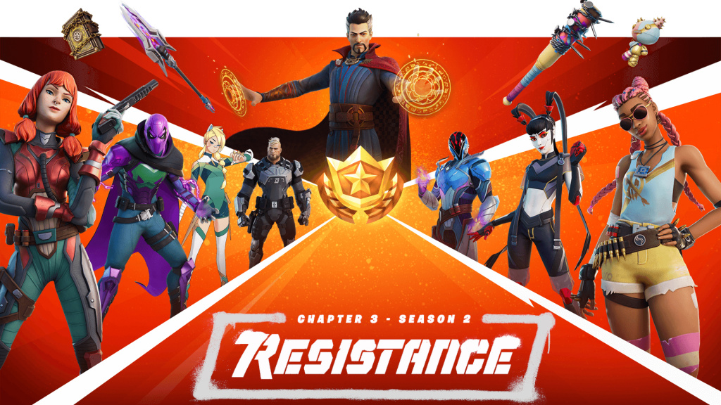 Fortnite Chapter 3 Season 2 Resistance IO Forces