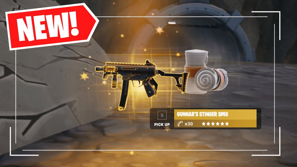 Fortnite Mythic Stinger SMG
