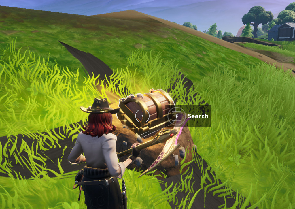 Fortnite Uncharted treasure chest