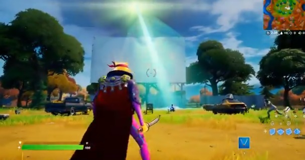 Fortnite UFOs effect locations how to get abducted by aliens