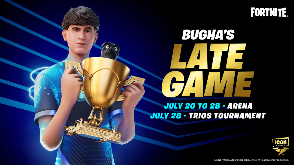 Bugha’s Late Game Arena and Tournament: Schedule, rules, prize pool, how to register, more