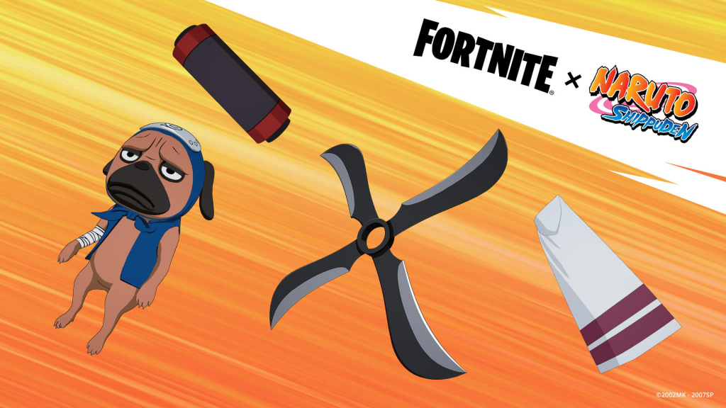 All Naruto X Fortnite Back Bling