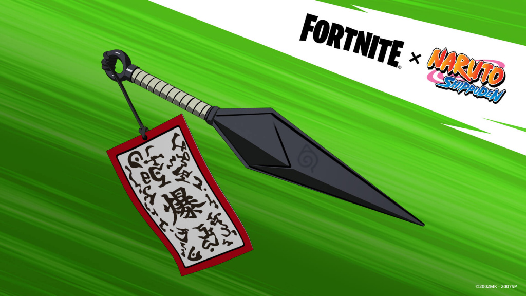 Paper Bomb Kunai fortnite naruto