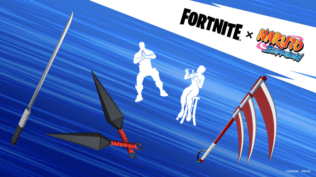 The Shinobi Gear Bundle fortnite naruto