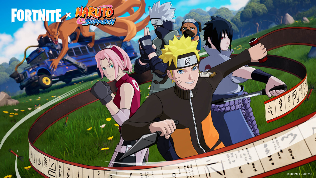 Team 7 Loading Screen fortnite naruto