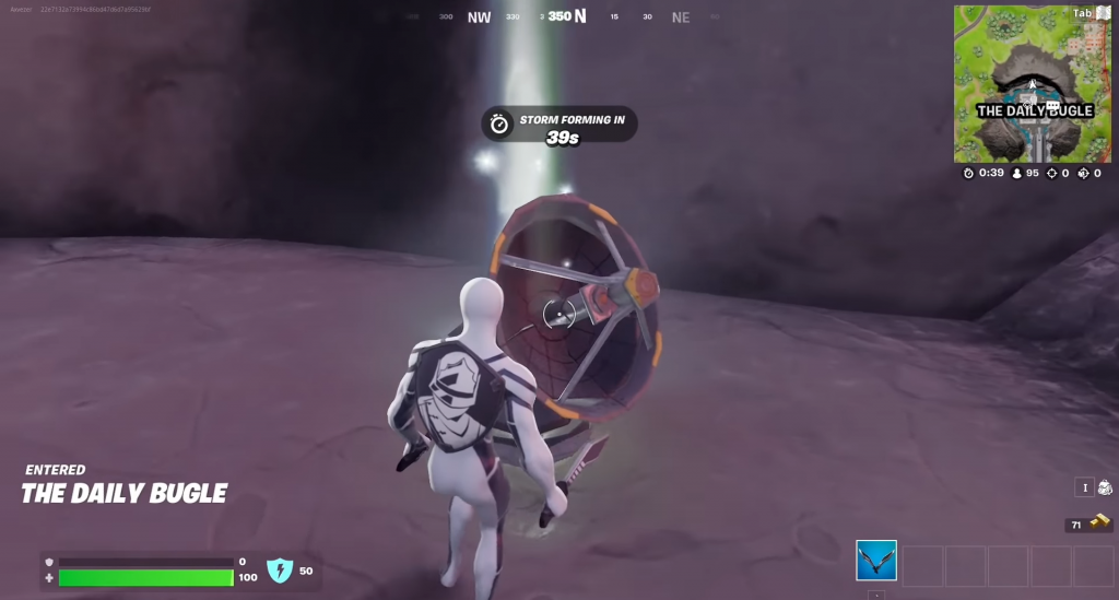 Destroy the Cloaked IO Build Jammer in Fortnite Chapter 3 Season 2.