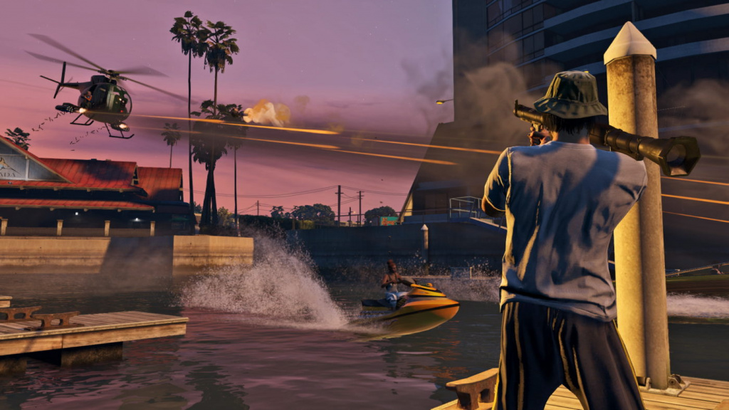 GTA V next-gen rocket launcher