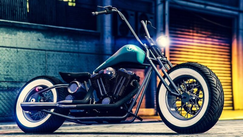 The Western Zombie Bobber in GTA Online next-gen version