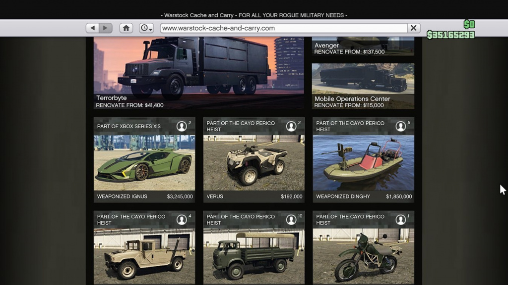 GTA Online next gen new cars vehicles PS5 Xbox Series X/S exclusive how to get