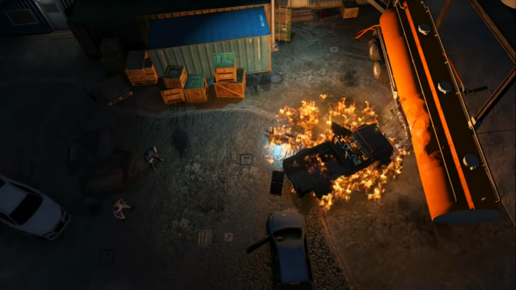 Franklin and Michael killing Trevor